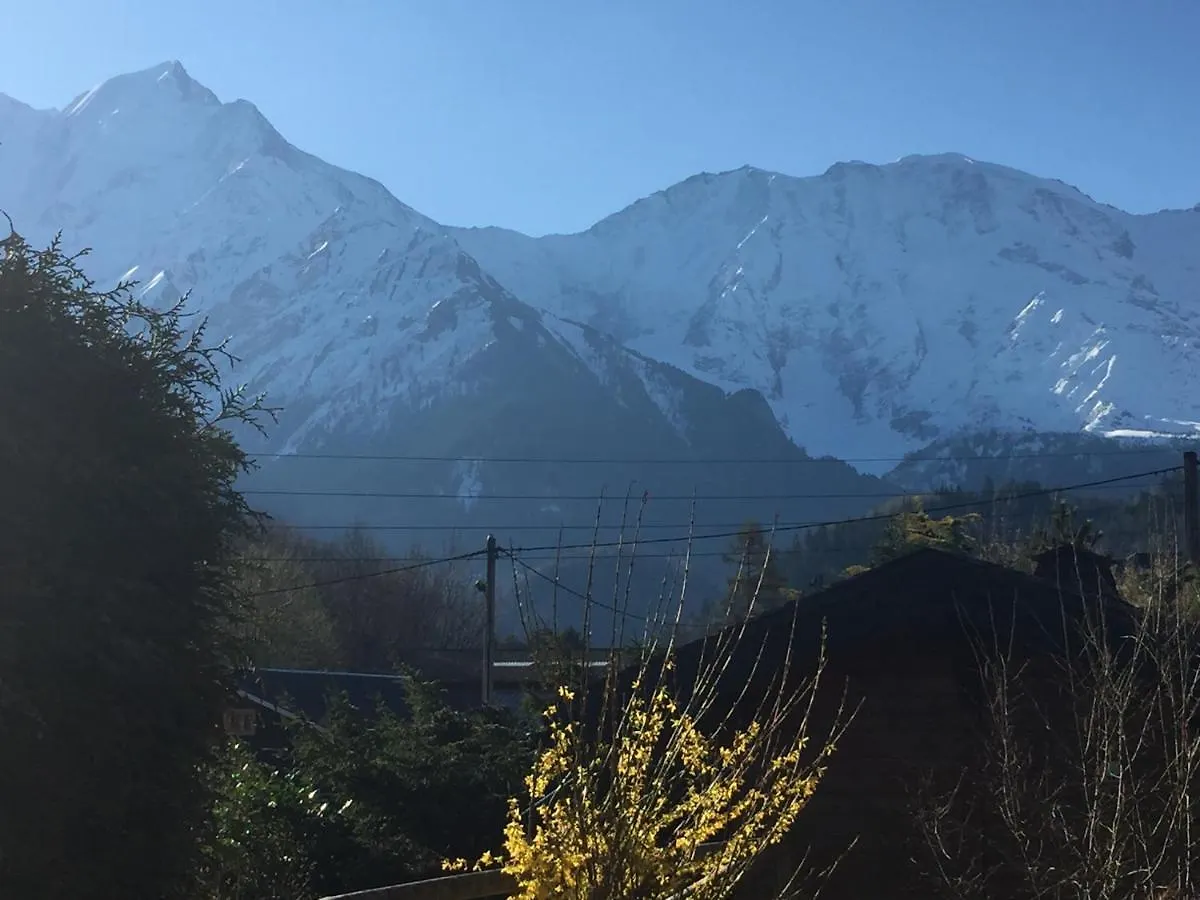Willa Chalet Cocoon Vue Montblanc Saint-Gervais-les-Bains